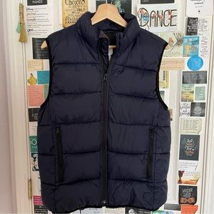Gap Kids PrimaLoft Navy Puffer Quilted Vest